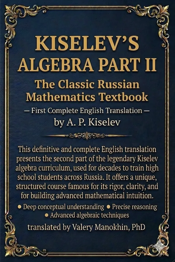 Kiselev's Algebra II cover