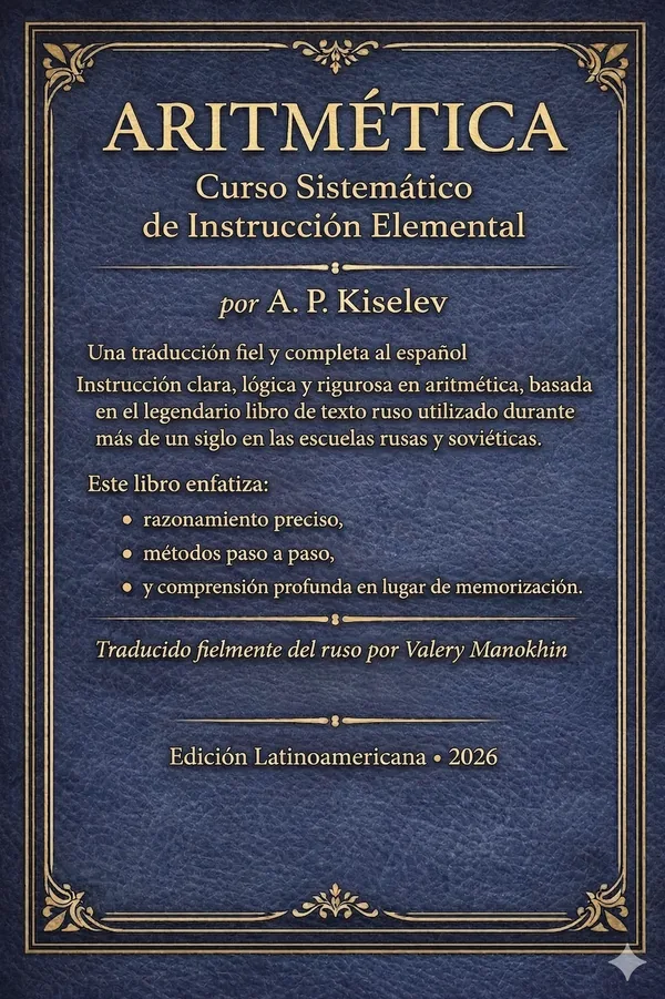Aritmética (Español) cover