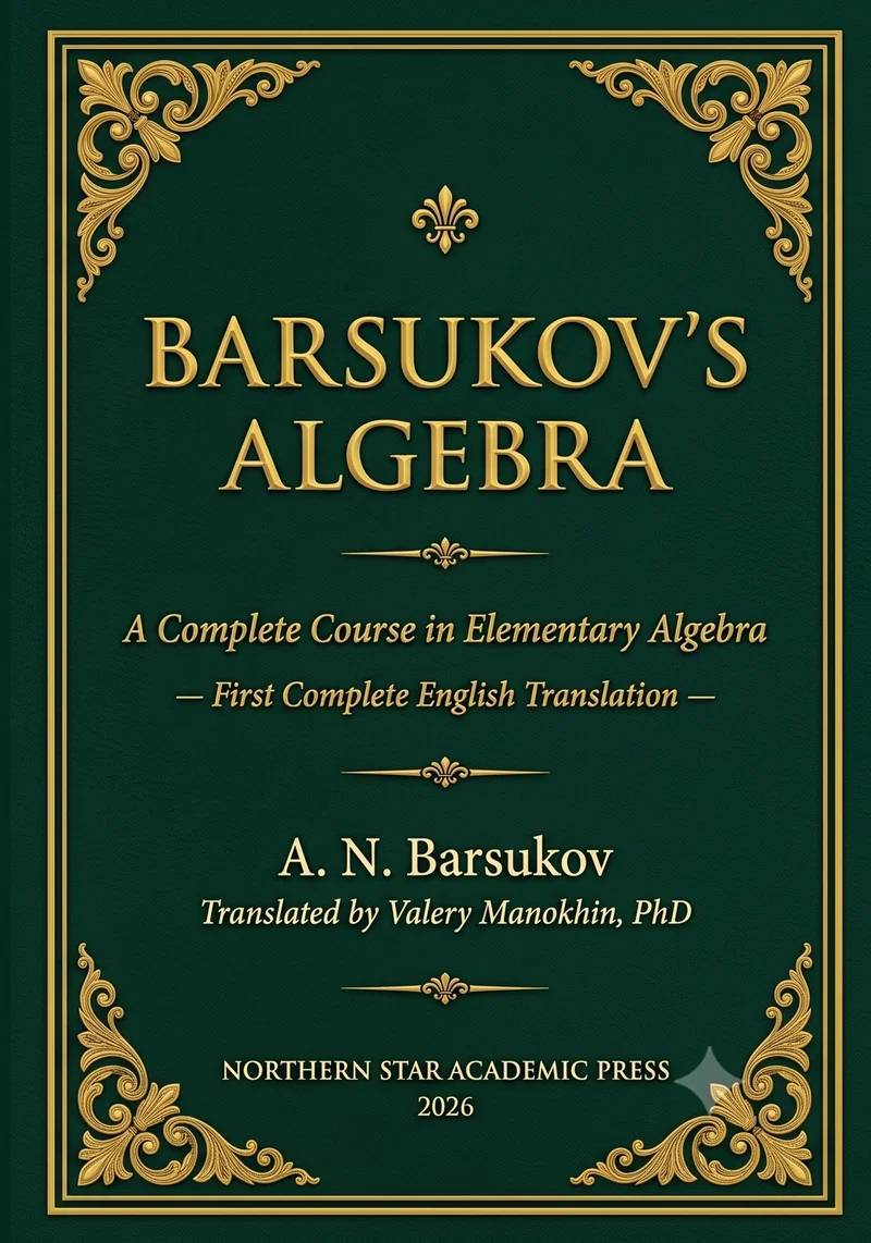 Barsukov's Algebra cover