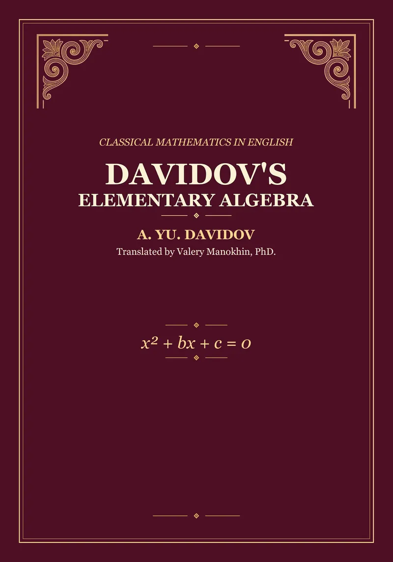 Álgebra de Davidov cover